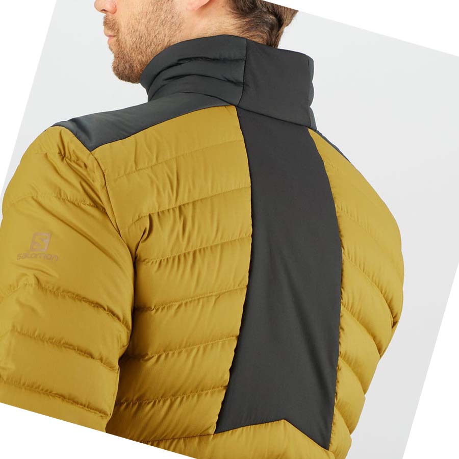 Chaquetas Salomon ESSENTIAL XWARM DOWN INSULATED Hombre Amarillos | MX 3308SGL